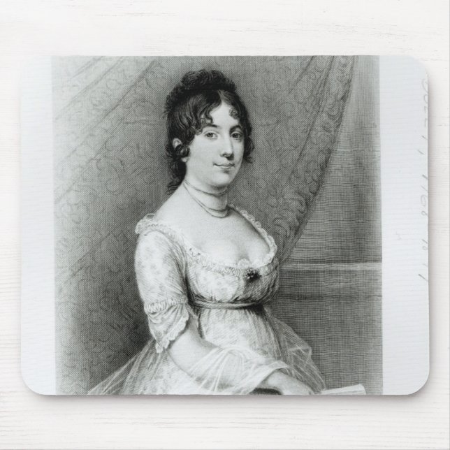 Frau James Madison, Dolley Payne, c.1804-55 Mousepad (Vorne)