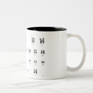 Frau-Kaffee-Tasse der Chic Geekgenetik xx Zweifarbige Tasse