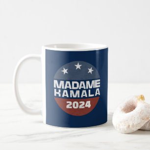 Frau Kamala Harris 2024 für Präsidentin Patriotic Kaffeetasse