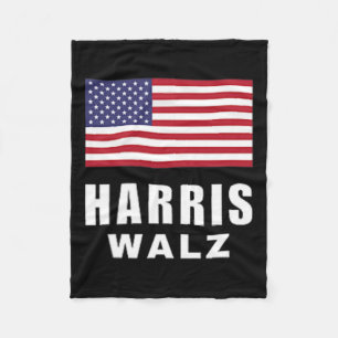 Frau Kamala Harris Tim Walz Vp Usa Amer Fleecedecke