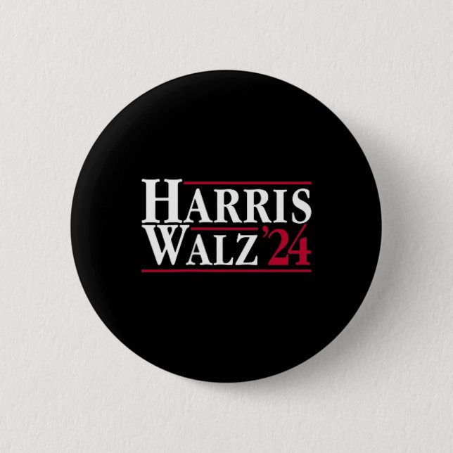 Frau Kamala Harris Tim Wheimer Vp Brat Button (Vorderseite)