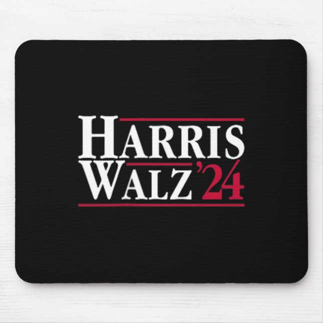 Frau Kamala Harris Tim Wheimer Vp Brat Mousepad (Vorne)