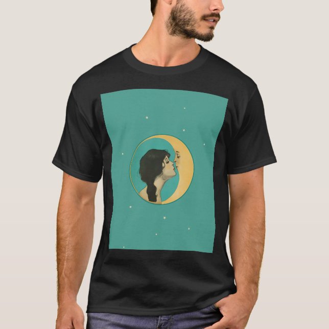 Frau Kissing Moon (Sehr geehrte alte Dixie Moon) O T-Shirt (Vorderseite)