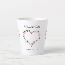 Frau Latte Cup Milchtasse
