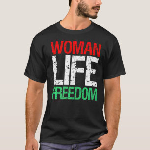 FRAU LEBEN FREIHEIT IRAN Iranischer patriotischer T-Shirt