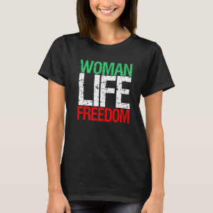 FRAU LEBEN FREIHEIT IRAN Iranischer patriotischer T-Shirt