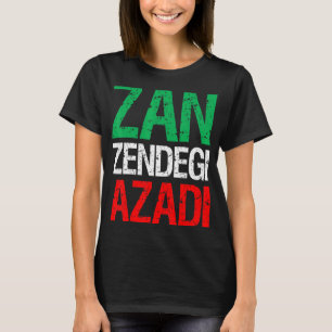 Frau Life Freedom Iran Zan Zendegi Azadi Persisch T-Shirt