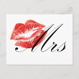 Frau Lips Postkarte