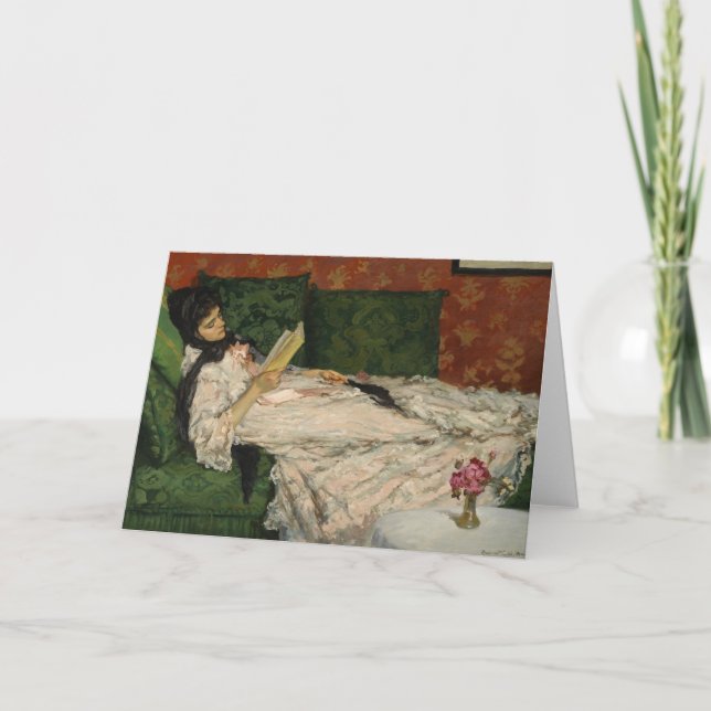 Frau Lisant | Rupert Bunny Karte (Vorderseite)