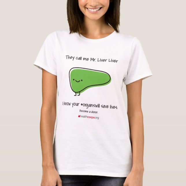 Frau Liver.ai T-Shirt (Vorderseite)