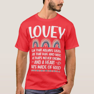 Frau Lovey Großmutter Wertschätzung Lovey Großmutt T-Shirt