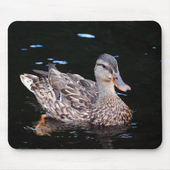 Frau Mallard Duck Mousepad (Vorne)