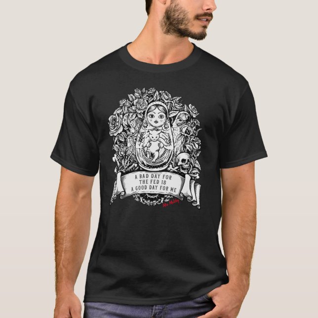 Frau Maltby Matryoshka  T-Shirt (Vorderseite)