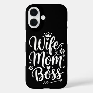 Frau Mama Chef Süßes Muttertagsgeschenk iPhone 16 Hülle