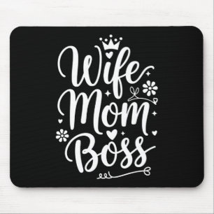 Frau Mama Chef Süßes Muttertagsgeschenk Mousepad