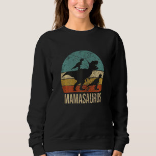 Frau Mamasaurus Rex Dinasaur Rex Mama Mother Sweatshirt