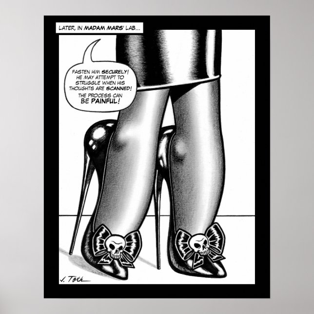 Frau Mars™/High Heels Poster (Vorne)