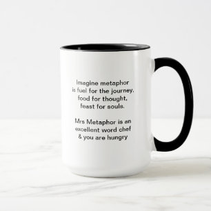 Frau Metaphor Signature Mug Tasse