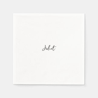 Frau Miss zu Hause zum beliebtesten Brautparty Serviette