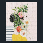 Frau mit Blume Puzzle<br><div class="desc">Grow your own Way I by Victoria Borges. | 138523GG</div>