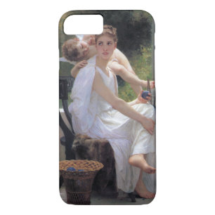 Frau mit Cupid, Bouguereau Case-Mate iPhone Hülle