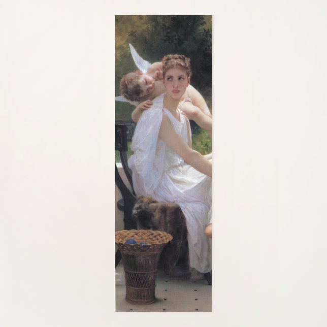 Frau mit Cupid, Bouguereau Yogamatte (Vorderseite)
