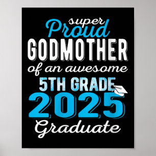 Frau mit dem 5. Grade Graduate 2025 Poster