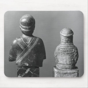 Frau mit dem Schal Mousepad