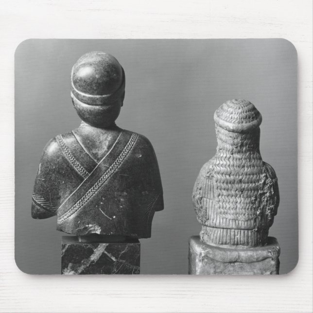 Frau mit dem Schal Mousepad (Vorne)