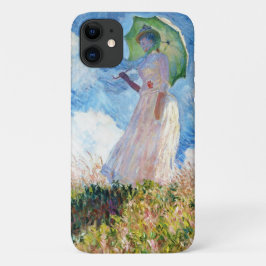 Frau mit einem Gemälde von Claude Monet Case-Mate iPhone Hülle