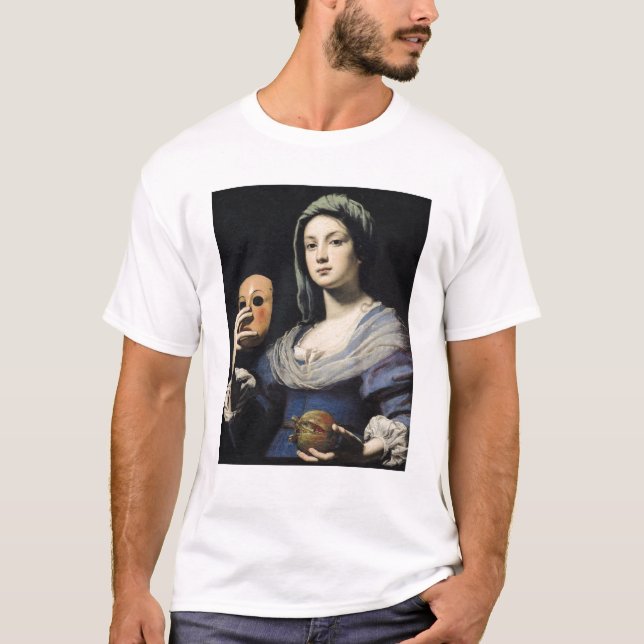 Frau mit einer Maske 2 T-Shirt (Vorderseite)