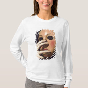 Frau mit einer Maske T-Shirt