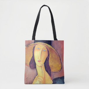 Frau mit Großhut, Modigliani