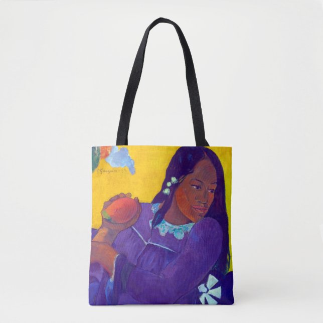 Frau mit Mango, Gauguin (Vorderseite)