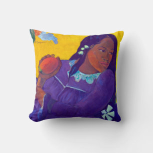 Frau mit Mango, Gauguin Kissen
