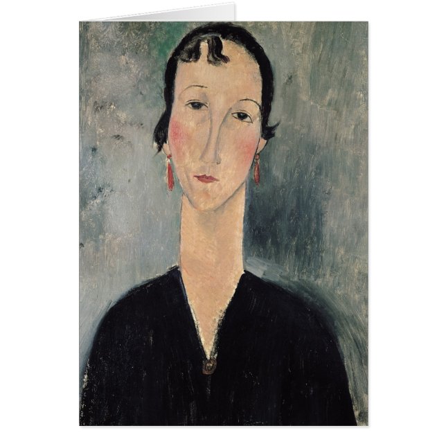 Frau mit Ohrringen (Vorne)