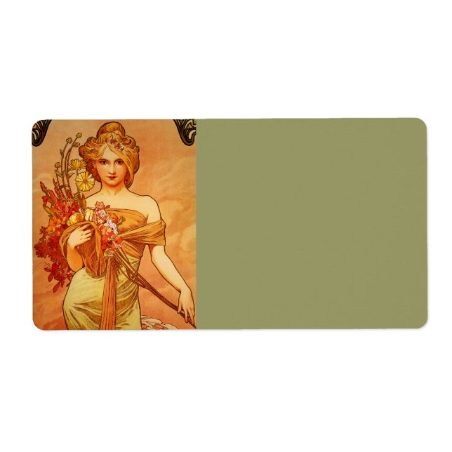 Frau mit Orange Bouquet (Vorne)