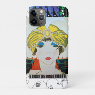 FRAU MIT ORIENTALISCHEM GELBEN TURBAN / Schönheit Case-Mate iPhone Hülle