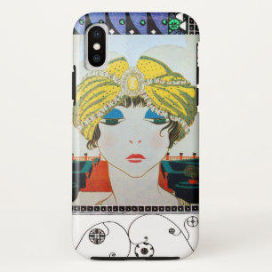 FRAU MIT ORIENTALISCHEM GELBEN TURBAN / Schönheit Case-Mate iPhone Hülle