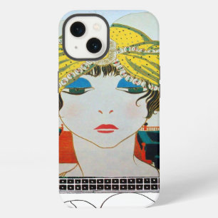 FRAU MIT ORIENTALISCHEM GELBEN TURBAN / Schönheit iPhone 13 Hülle