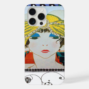 FRAU MIT ORIENTALISCHEM GELBEN TURBAN / Schönheit iPhone Hülle