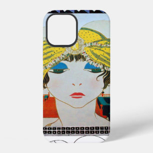FRAU MIT ORIENTALISCHEM GELBEN TURBAN / Schönheit iPhone Hülle