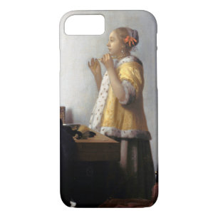 Frau mit Perlenschnur, Johannes Vermeer Case-Mate iPhone Hülle