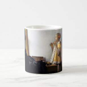 Frau mit Perlenschnur, Johannes Vermeer Kaffeetasse