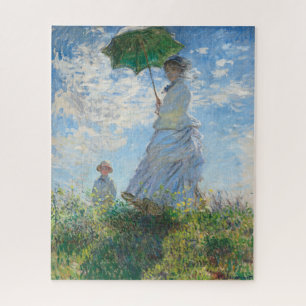 Frau mit Sonnenschirm, Frau Monet und ihr Sohn Puzzle