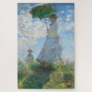Frau mit Sonnenschirm, Frau Monet und ihr Sohn Puzzle