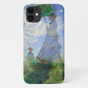 Frau mit Sonnenschirm, Madame Monet und ihr Sohn Case-Mate iPhone Hülle