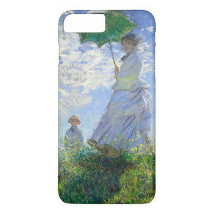 Frau mit Sonnenschirm, Madame Monet und ihr Sohn Case-Mate iPhone Hülle