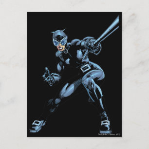 Frau mit Whip Postkarte