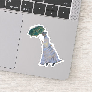 Frau Monet ist überwältigt Aufkleber